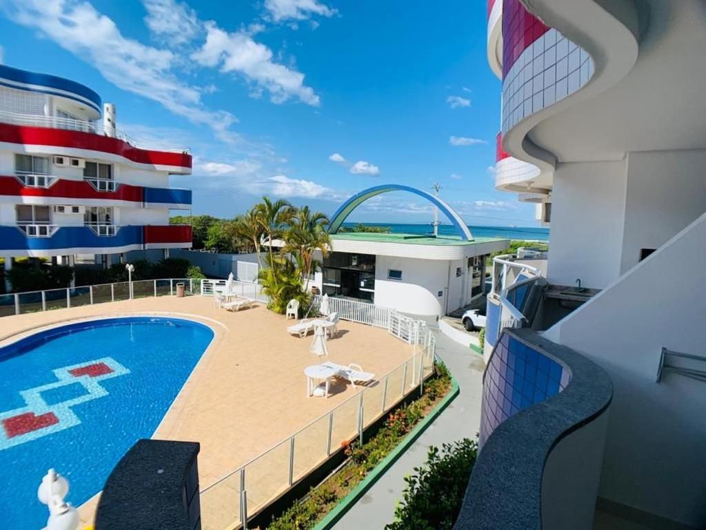 Maravilhoso Apto Com Vista Mar E Piscina-Hb03F Florianópolis Exteriör bild
